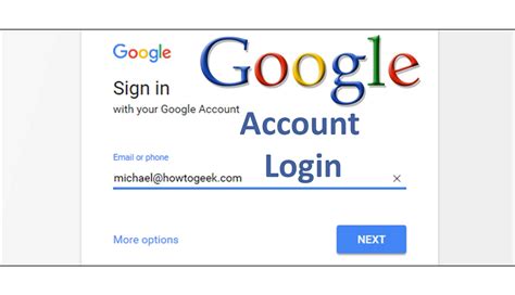sign in to my google account